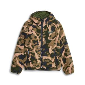 PUMA CHAQUETA SHERPA HOODED AOP