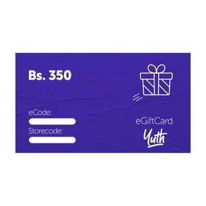 YUTH GIFT CARD BS.350