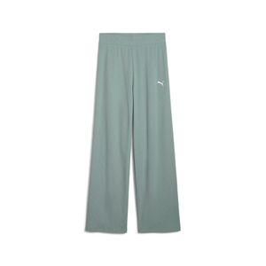 PUMA PANTALON ESS ELEVATED HIGH-WAIST STRAIGHT LEG RIB PANT