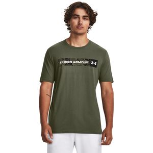 UA POLERA CAMO CHEST STRIPE SS