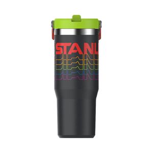 STANLEY BOTELLA TUMBLER FLIPSTRAW 890 ML  BLACK REVERB