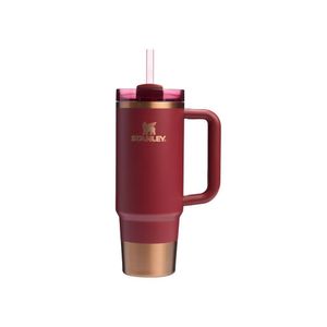 STANLEY BOTELLA QUENCHER FLOWSTATE H2.0 890 ML GILDED POMEGRANATE