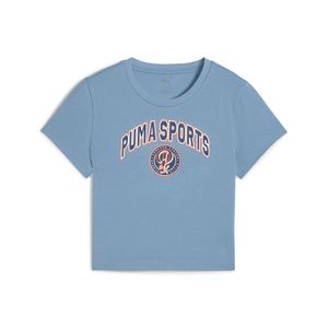 PUMA POLERA WARDROBE ESS SPORTS LEGACY II GRAPHIC BABY TEE