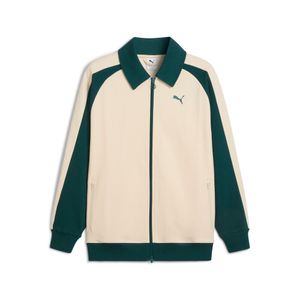 PUMA CHAQUETA T7 RELAXED WING COLLAR JACQUARD TRACK JACKET DK
