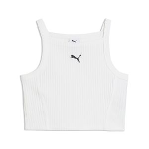 PUMA POLERA ESS RIBBED CROP TOP