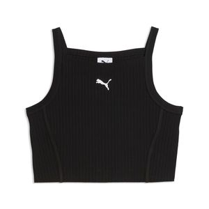 PUMA POLERA ESS RIBBED CROP TOP